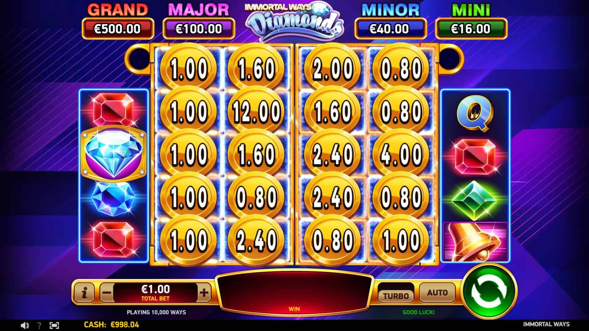 Immortal Ways Diamonds Nuansa Mewah Fitur Mengejutkan