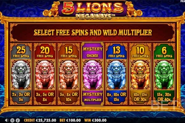 5 Lions Megaways: Aksi Singa Emas dan Keberuntungan Hebat