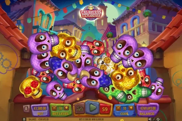 Calaveras Explosivas: Ledakan Warna & Tengkorak Seru 2025