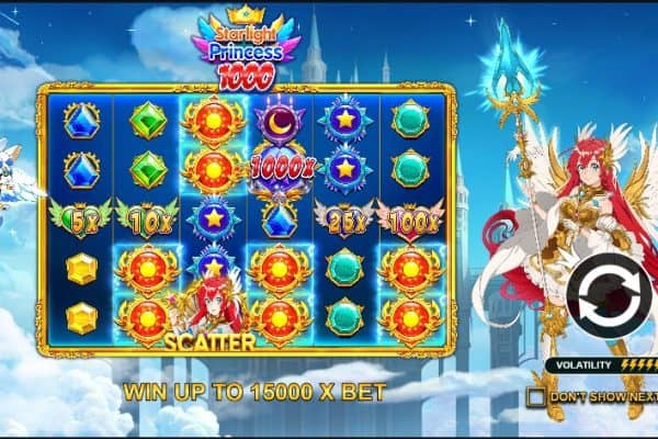 Pesona Putri Bintang Berhadiah dari Starlight Princess 1000