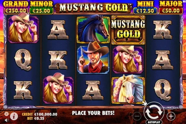 Kilau Emas Kuda Liar Bergaya Mewah Bersama Mustang Gold
