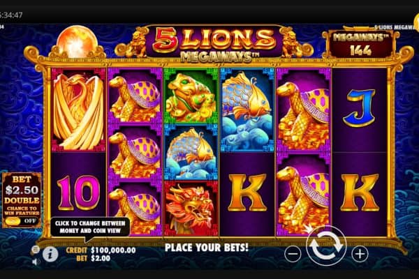 Game Gahar Bikin Saldo Mengaum Terus Max 5 Lions Megaways