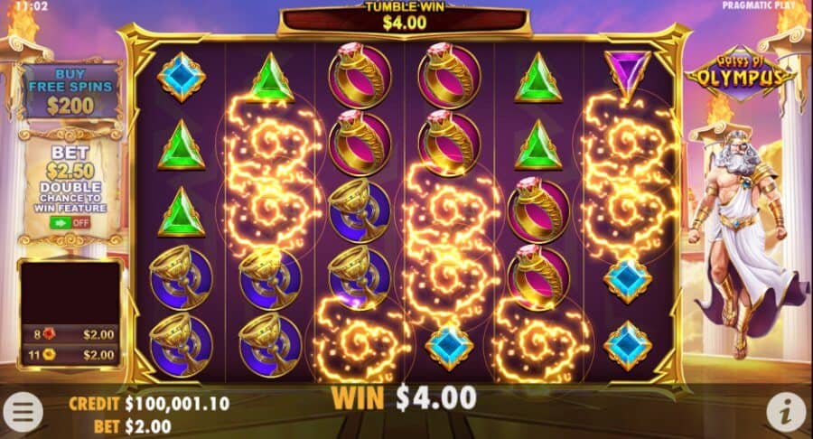 Amukan Zeus dari Langit Penuh Energi Dari Gates of Olympus