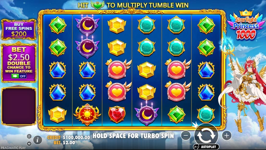 Petualangan Magis Putri Bintang Dalam Starlight Princess 1000